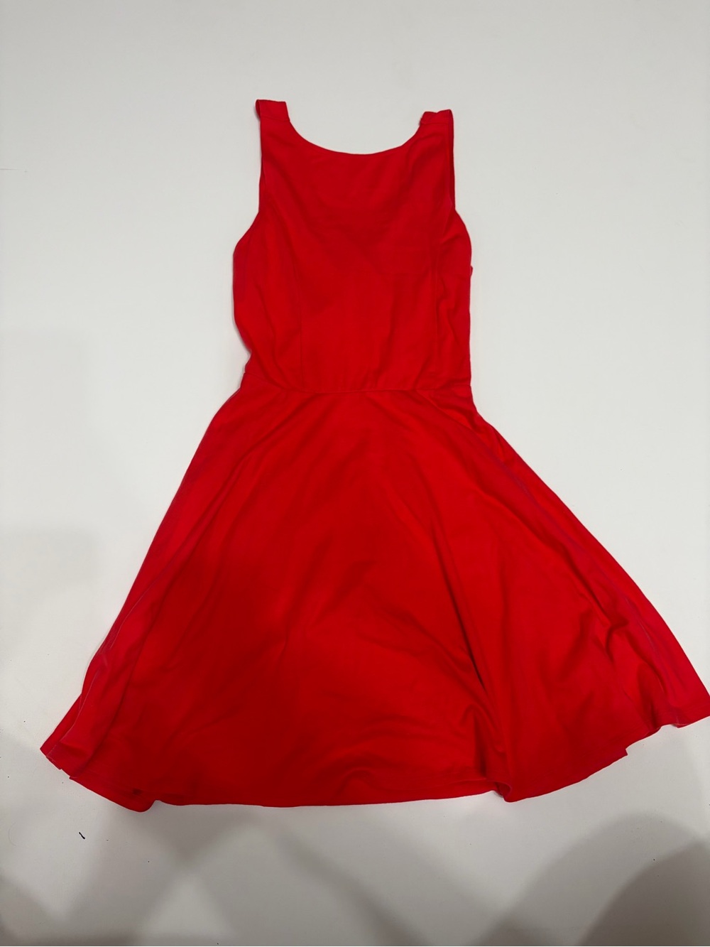 Hollister Red Sleeveless Fit & Flare Dress
